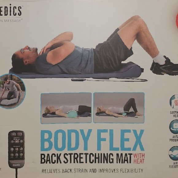 NIB HoMedics | Body Flex | Back Stretching Mat with Heat | Model: BM-AC108HJ - Picture 3 of 15